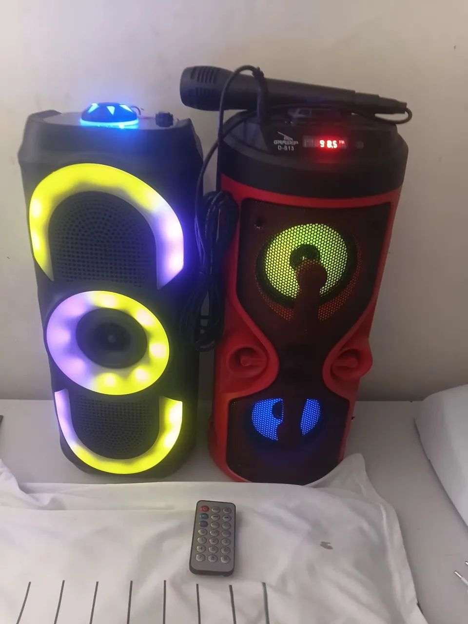 2 CAIXA DE SOM PEN DRIVE , microfone, micro SD, rádio fm, - Foto 2