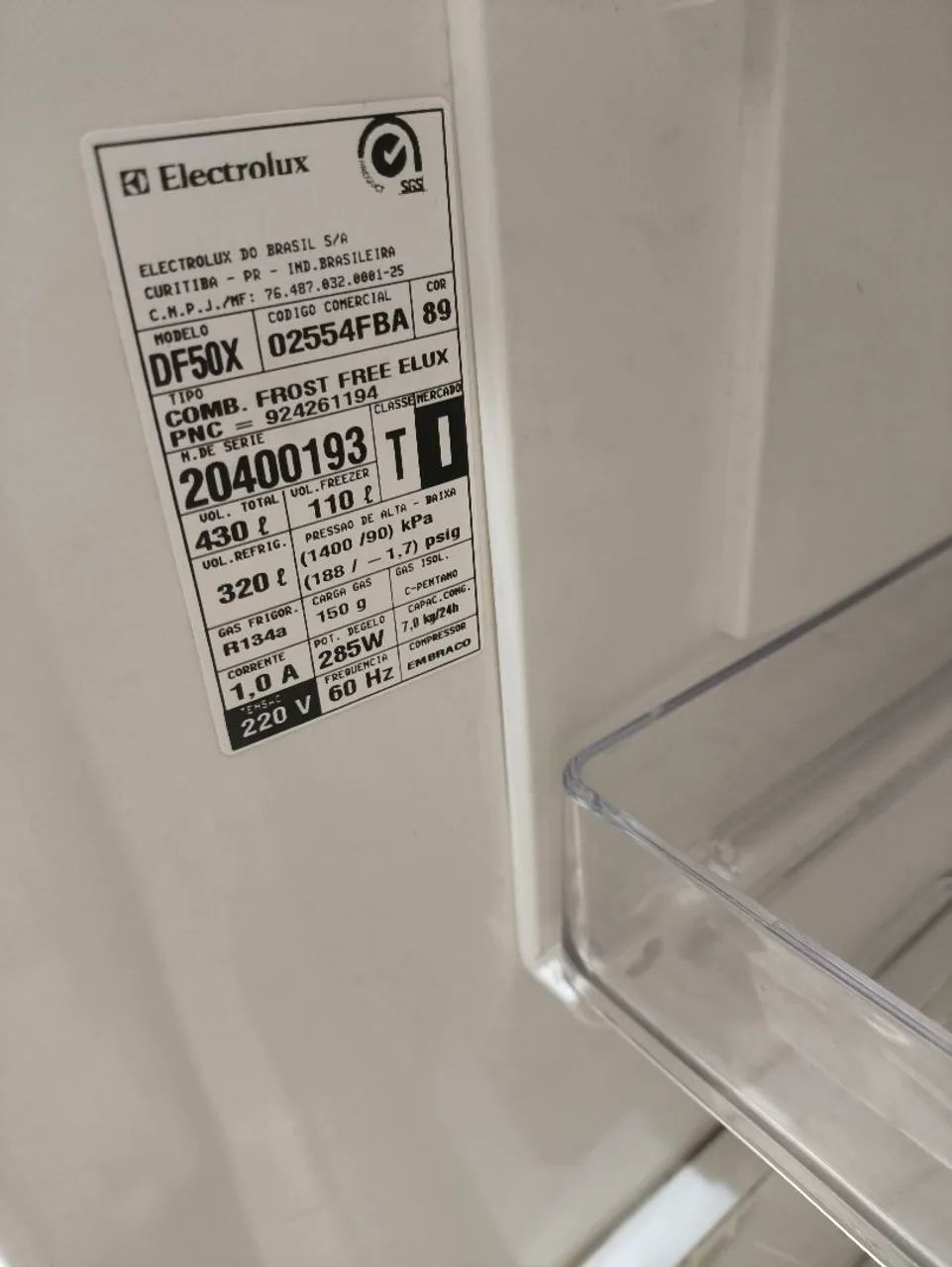 Geladeira Eletrolux usada - Foto 4
