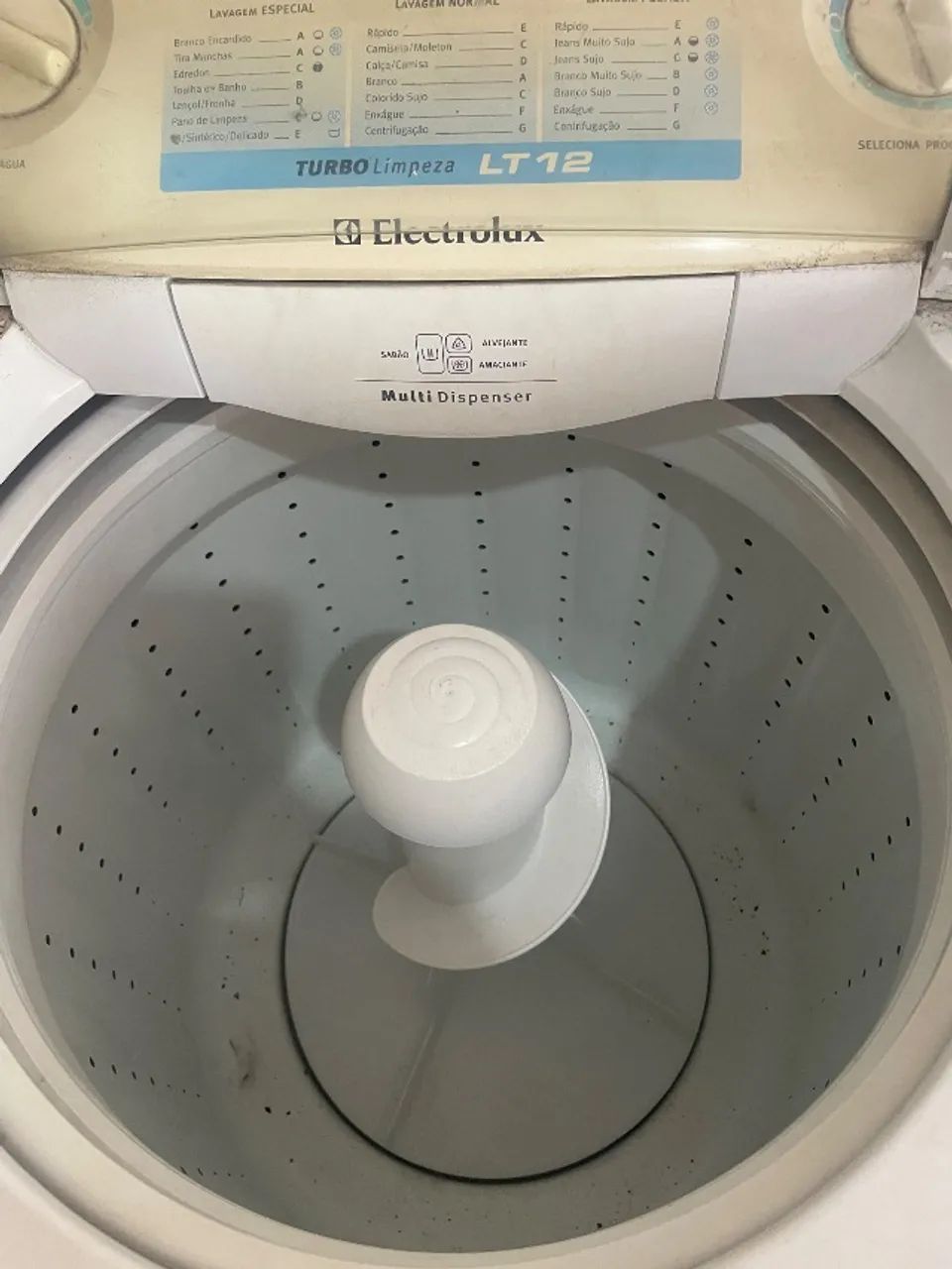 Máquina de lavar roupa Electrolux 12Kg (SO CENTRIFUGA, ideal para retirada de peças)