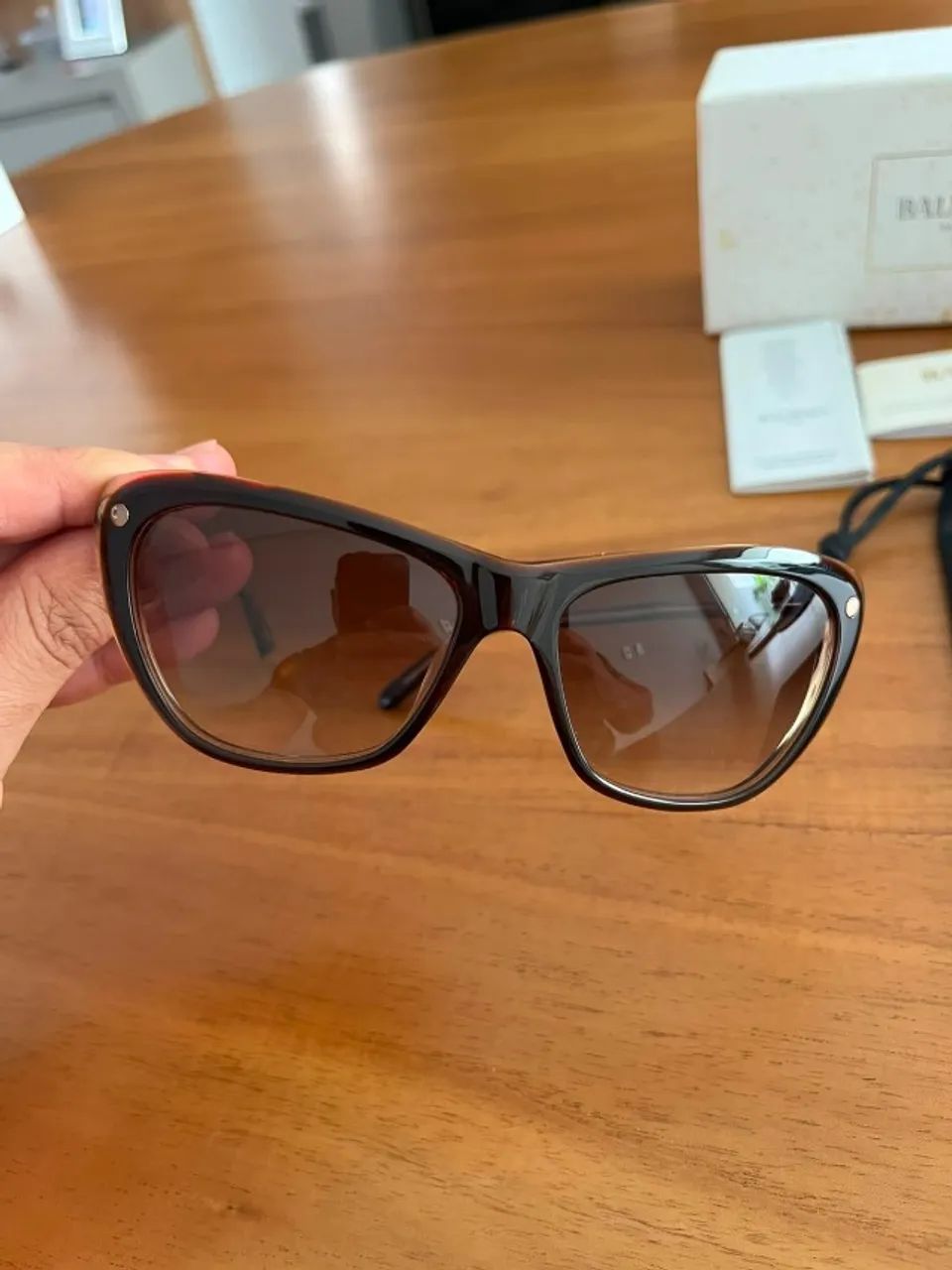 Óculos Balmain Paris BL 2069 Cat-Eye - Foto 2