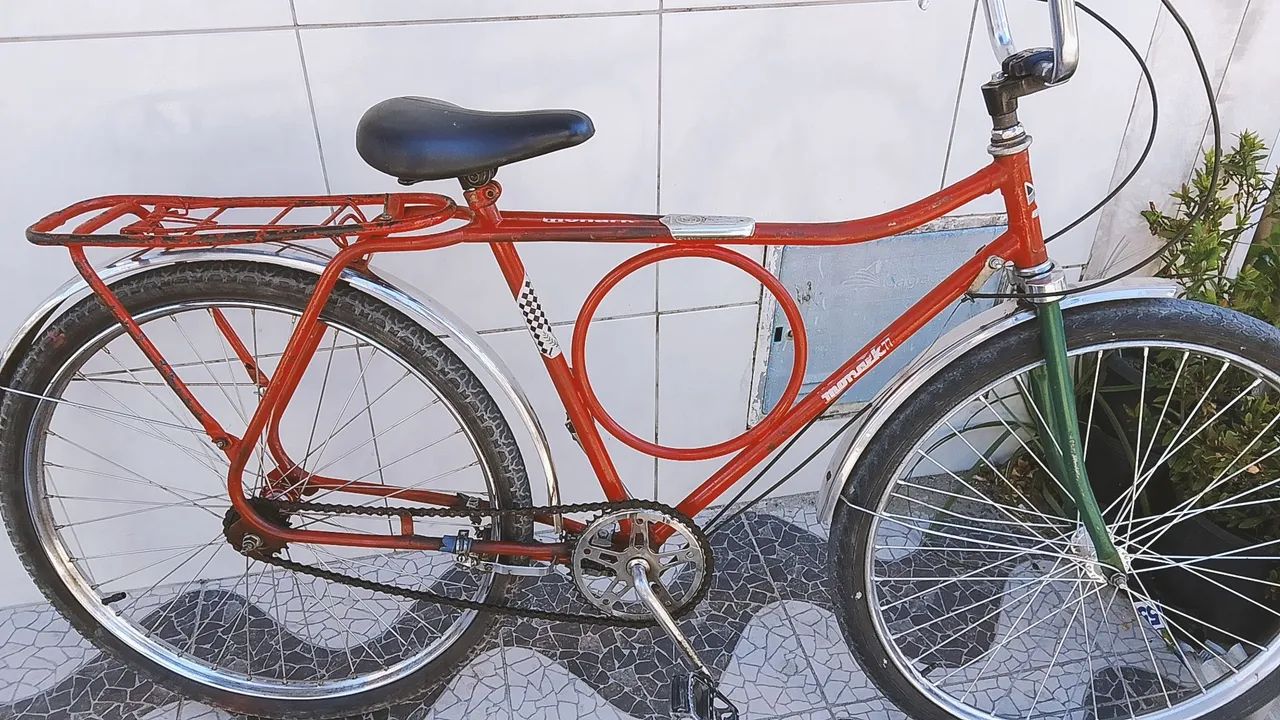 Bicicleta Monark quadro antigo luvado todo inteiro completa  - Foto 5