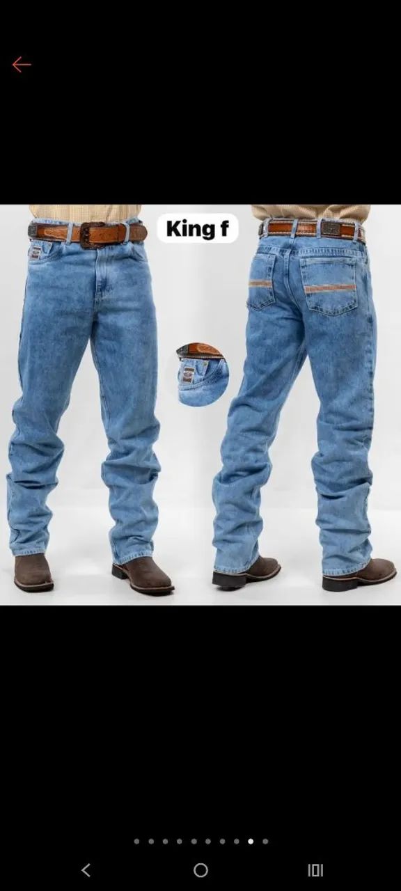 Calça country King farme