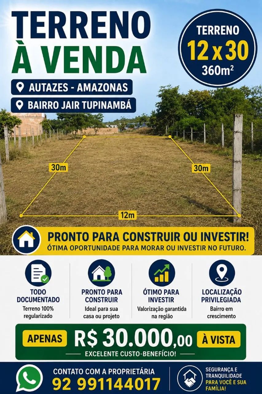 Terreno em Autazes