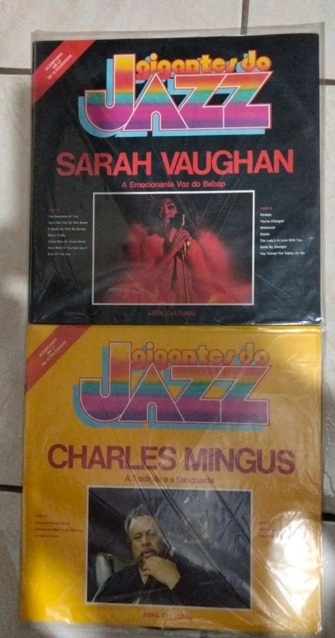 Kit Gigantes do Jazz ( Sarah Vaughan e Charles Mingus)