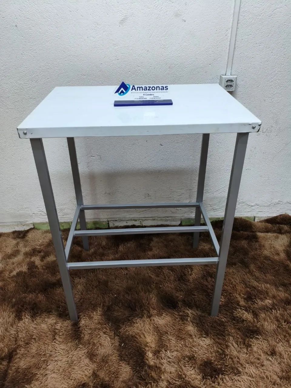 Mesa Tampo Inox - Pequena 