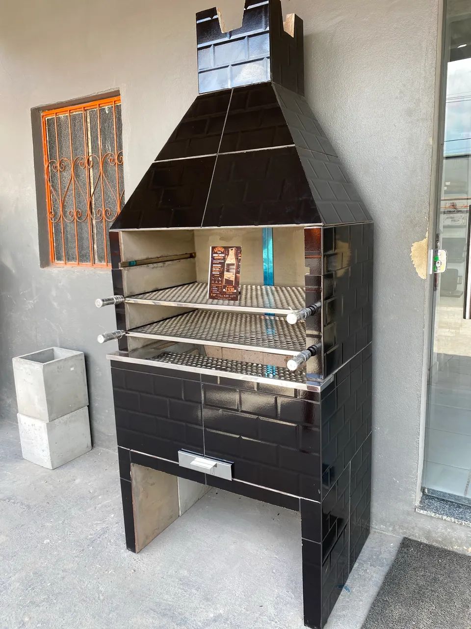 Churrasqueira pré-moldada 