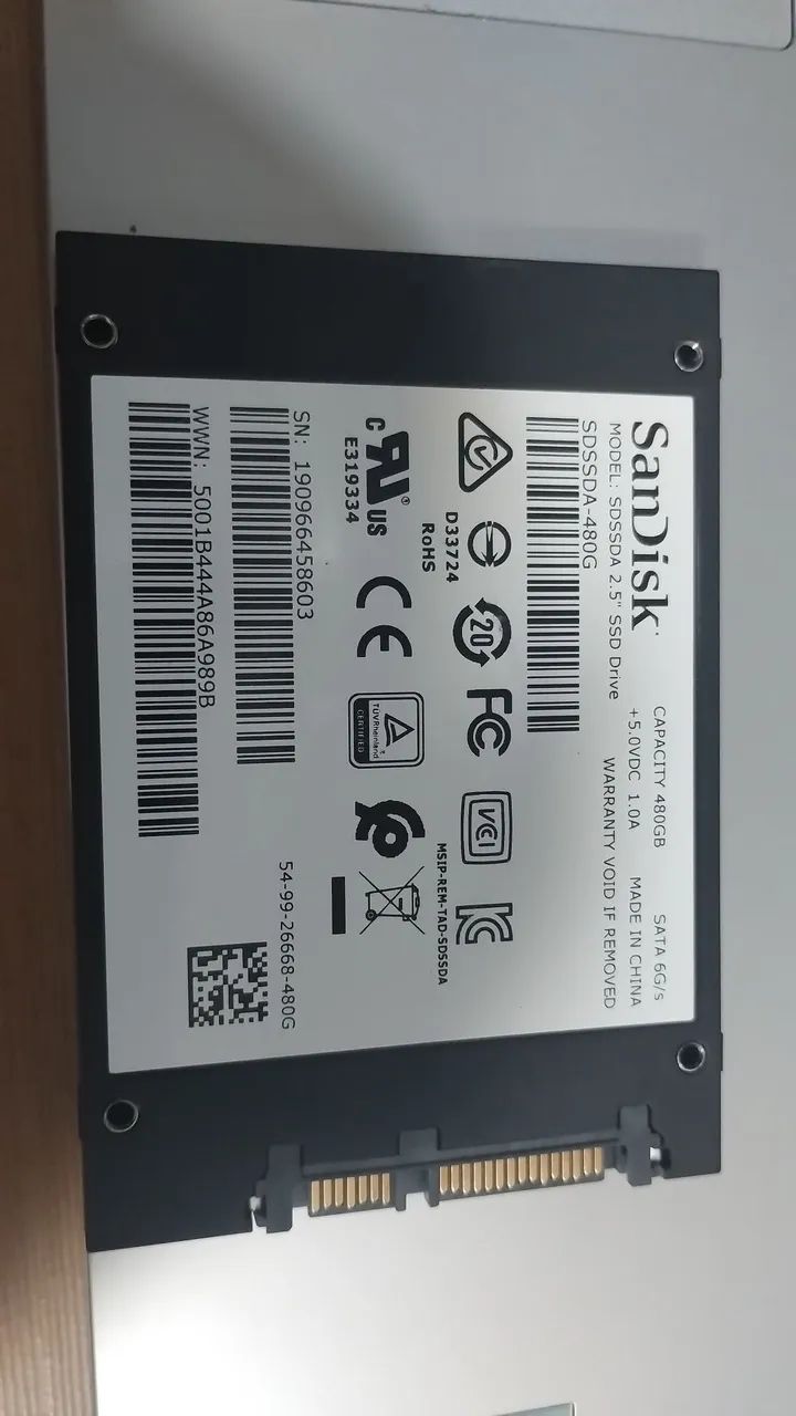 Vendo SSD de 480Gb - Foto 3