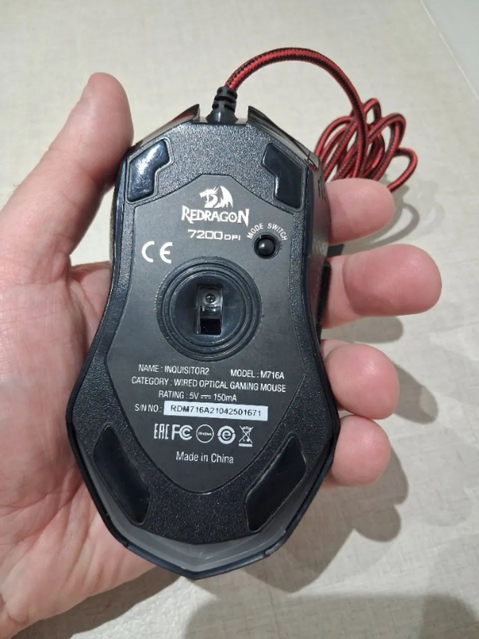 Mouse Gamer Redragon Inquisitor 2 - Foto 4