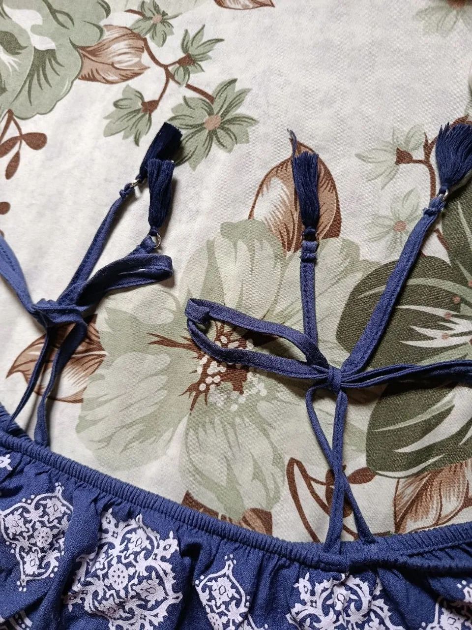 Blusa azul damyller  - Foto 4