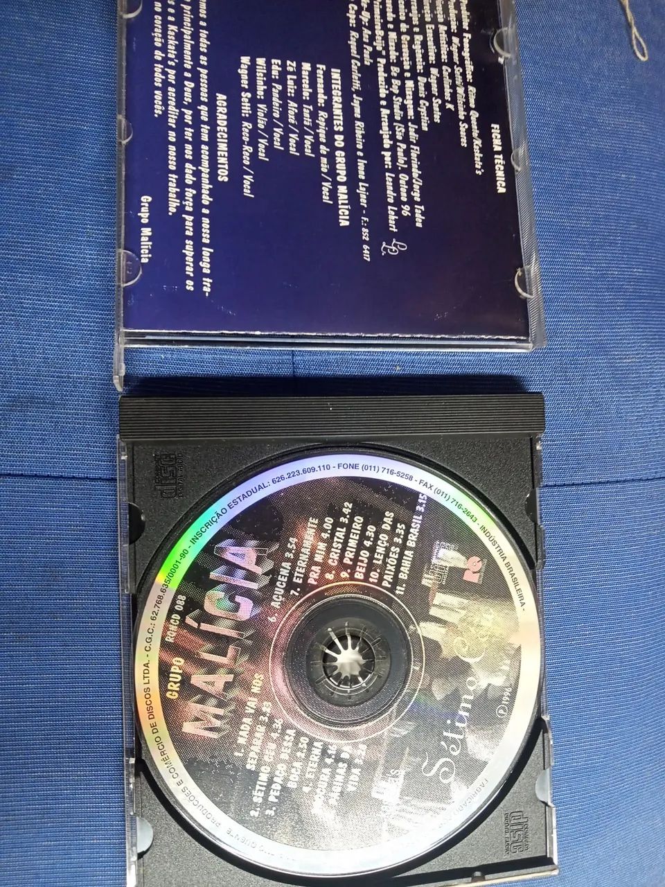 Cd grupo Malícia sétimo céu  - Foto 3