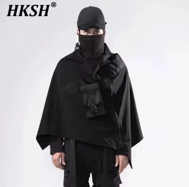 Jaqueta Poncho Tático Techwear