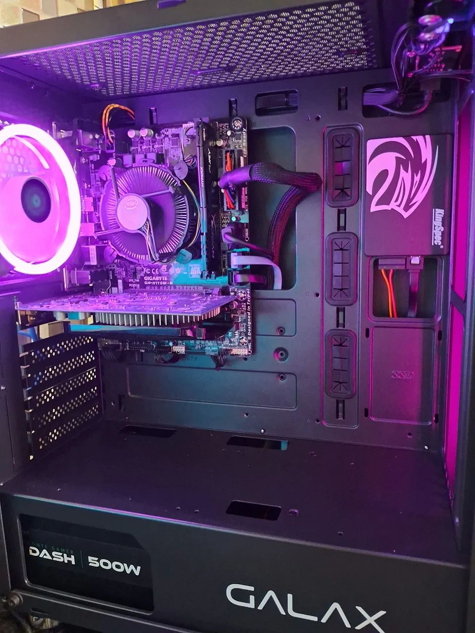 Cpu computador com placa de vídeo, não troco  - Foto 4