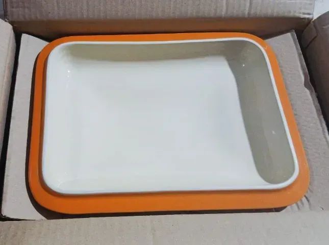 Travessa Com Tampa Laranja Le Creuset - Foto 3