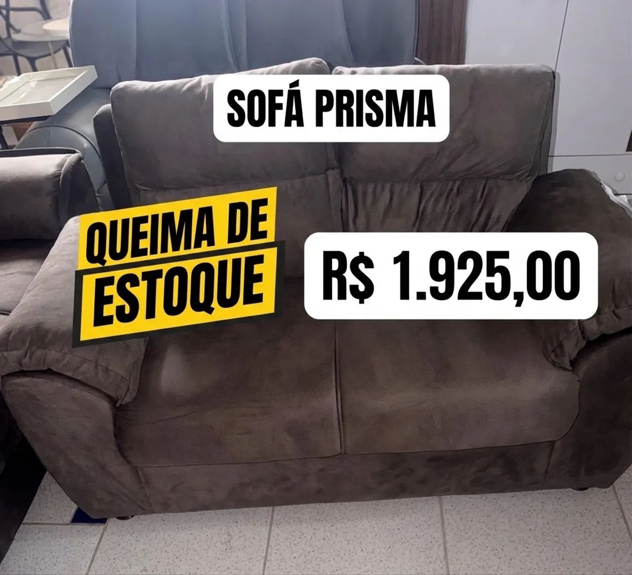 sofás e poltronas queima de estoque  - Foto 4