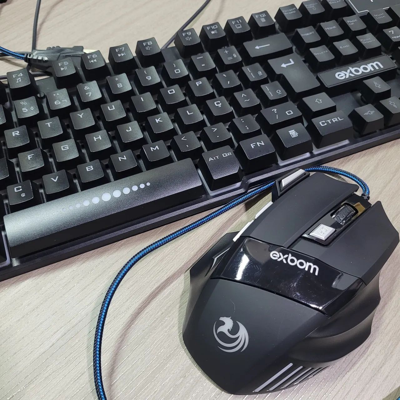 Teclado e mouse gamer - Foto 3