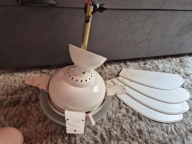 Ventilador de Teto Branco - Foto 5