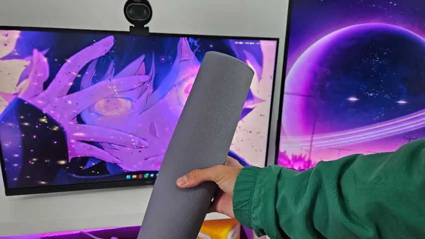 Mousepad gamer cinza Attack Shark - Foto 4