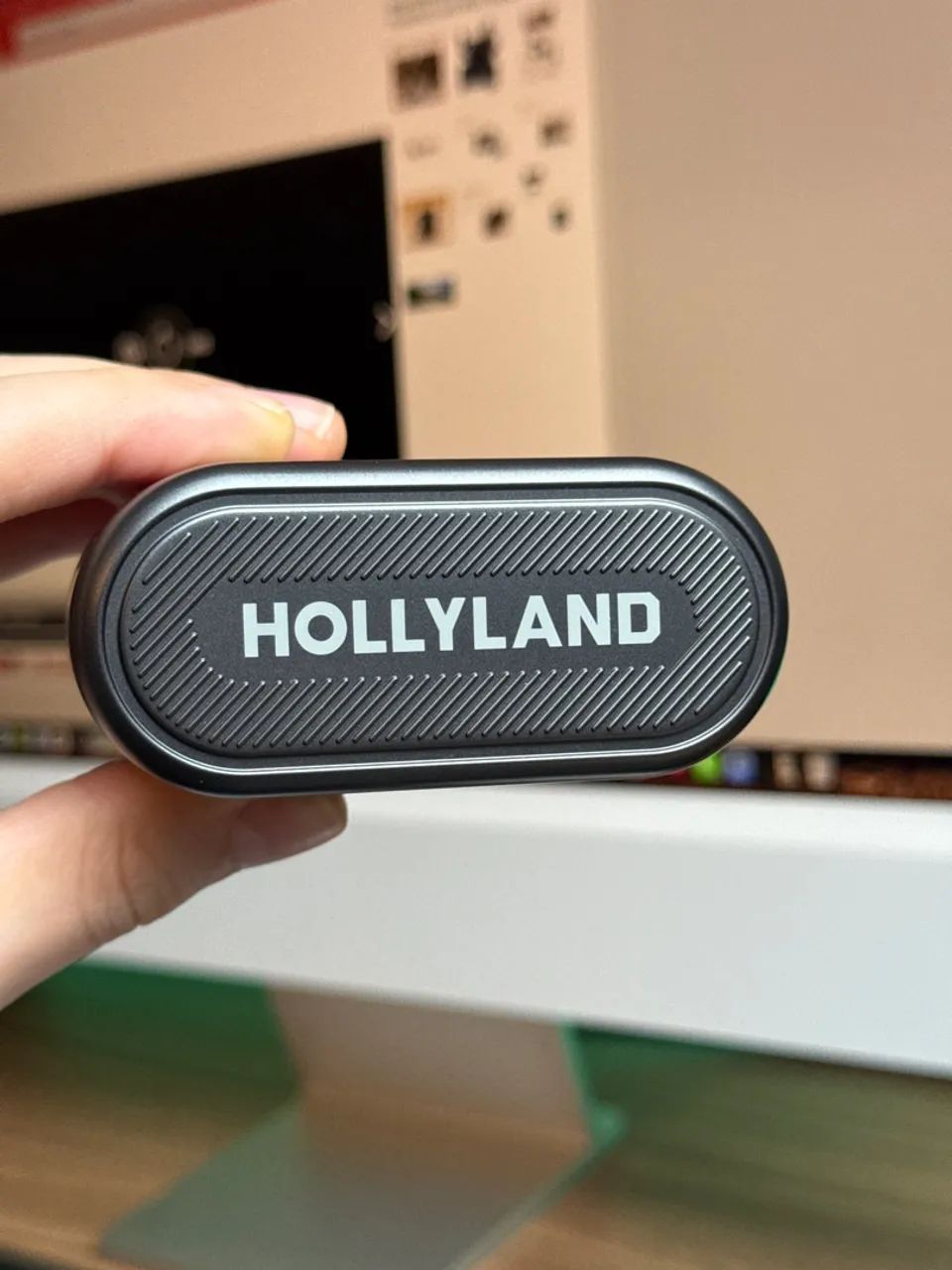 Microfone lapela sem fio Holyland Lark m2s - zerado - Foto 3