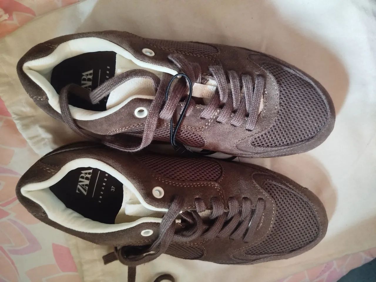 Tênis Sneakers Marrom - Foto 5