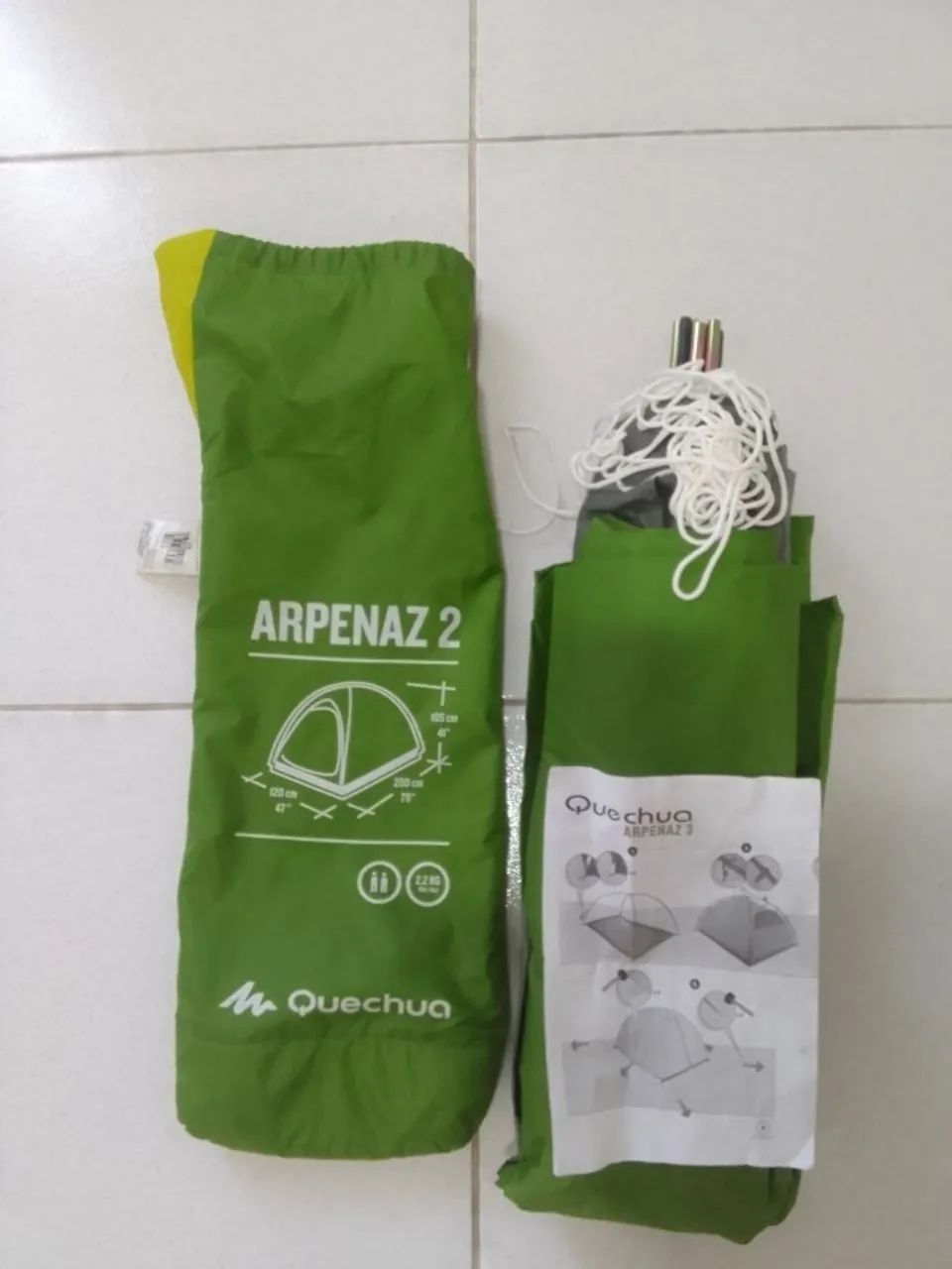 Barraca para camping Arpenaz 2 - Foto 2