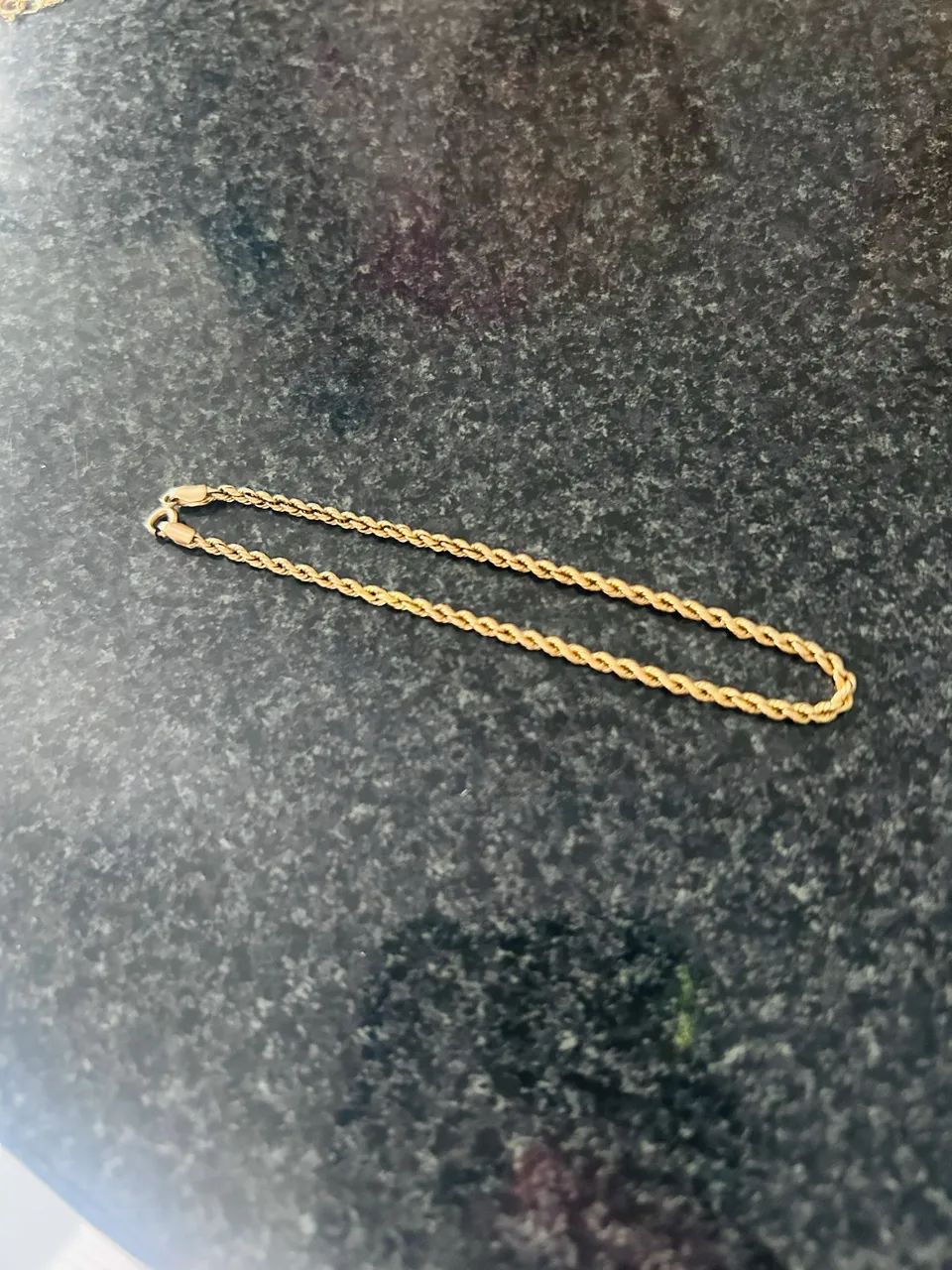 Pulseira feminina ouro 18k 18cm 