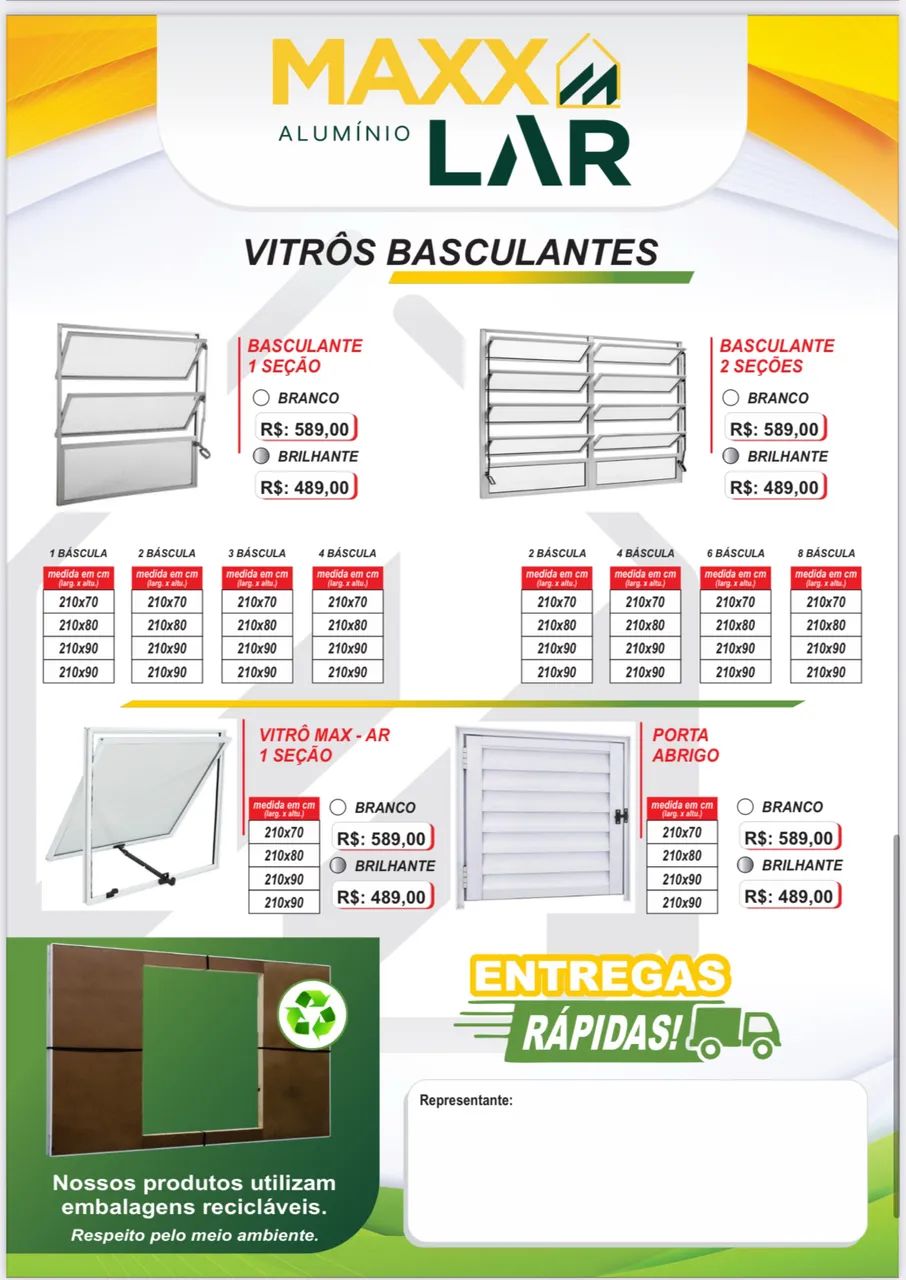 Esquadrias de Alumínio Preço de Fabrica Faça sua Cotação  - Foto 5