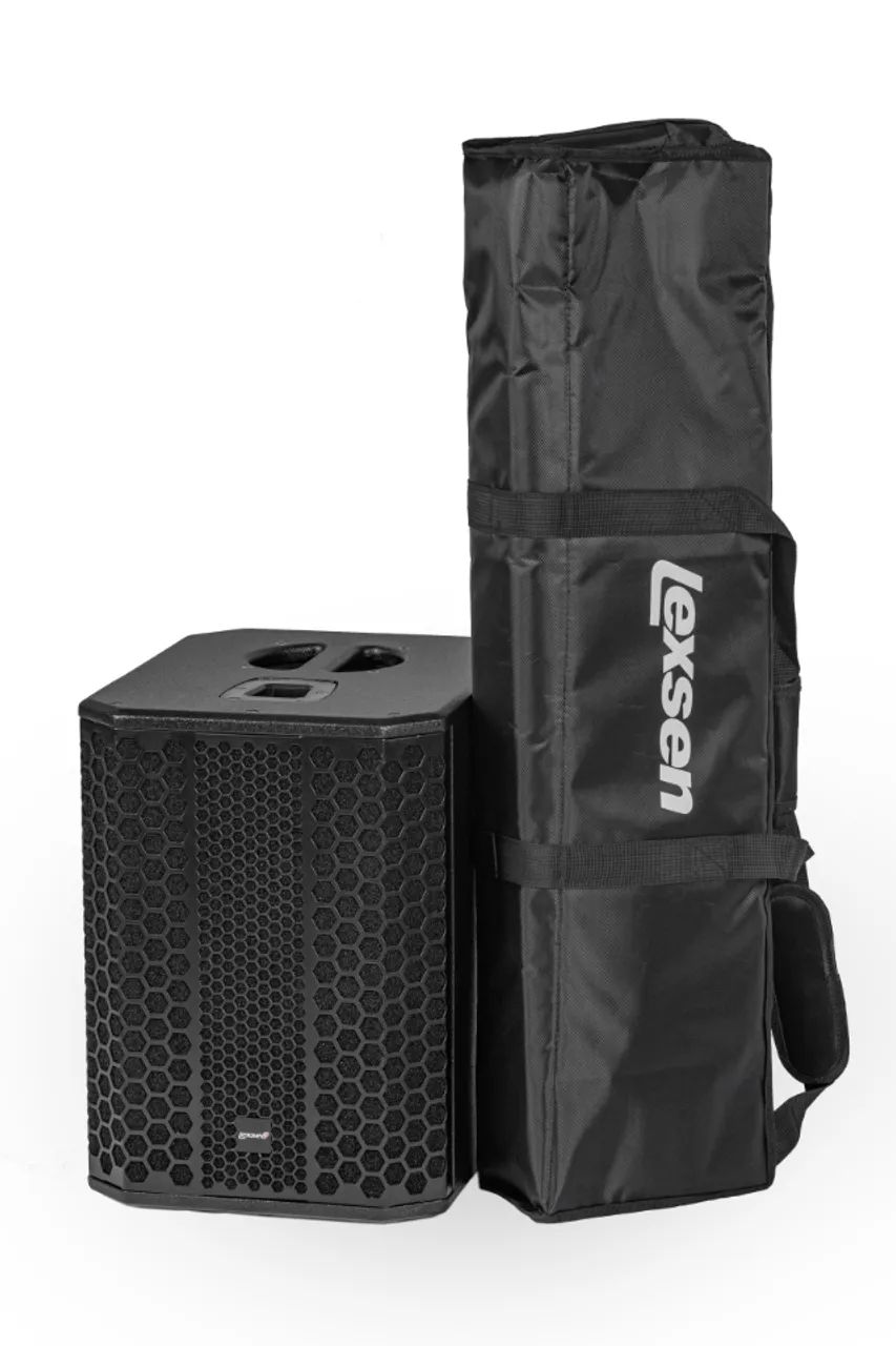 Sistema Vertical Line Array Lexsen Vl10 800wrms Cor Preto - Foto 3
