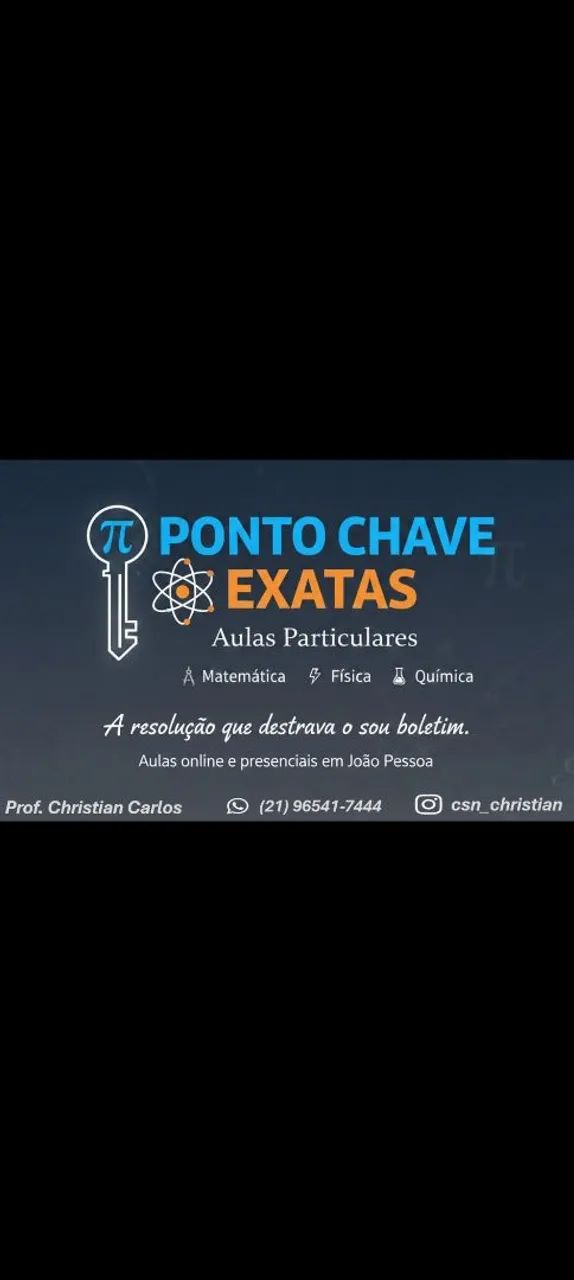 Aulas Particulares de Química 