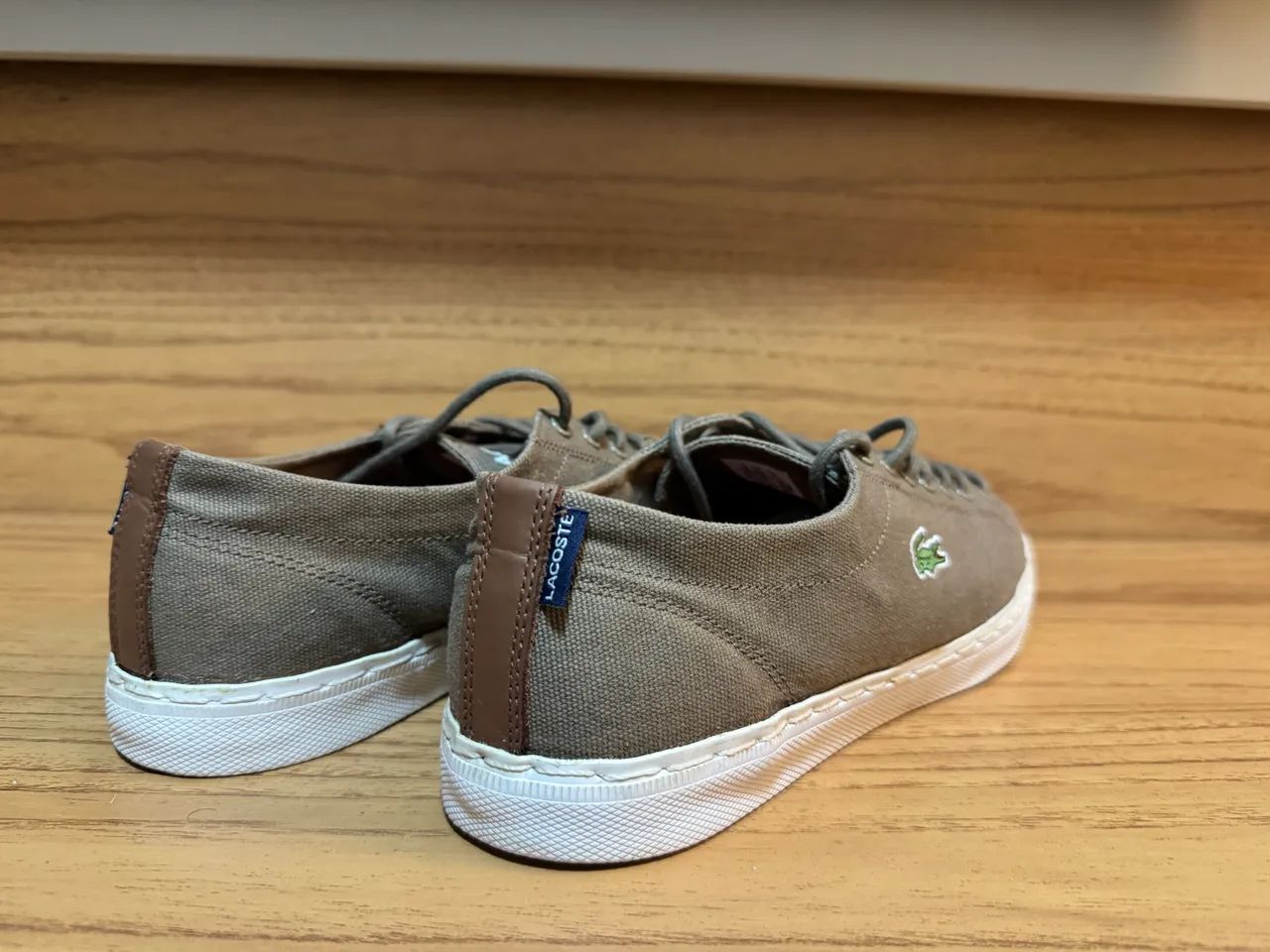 Tênis Lacoste Marrom 43 - Foto 2