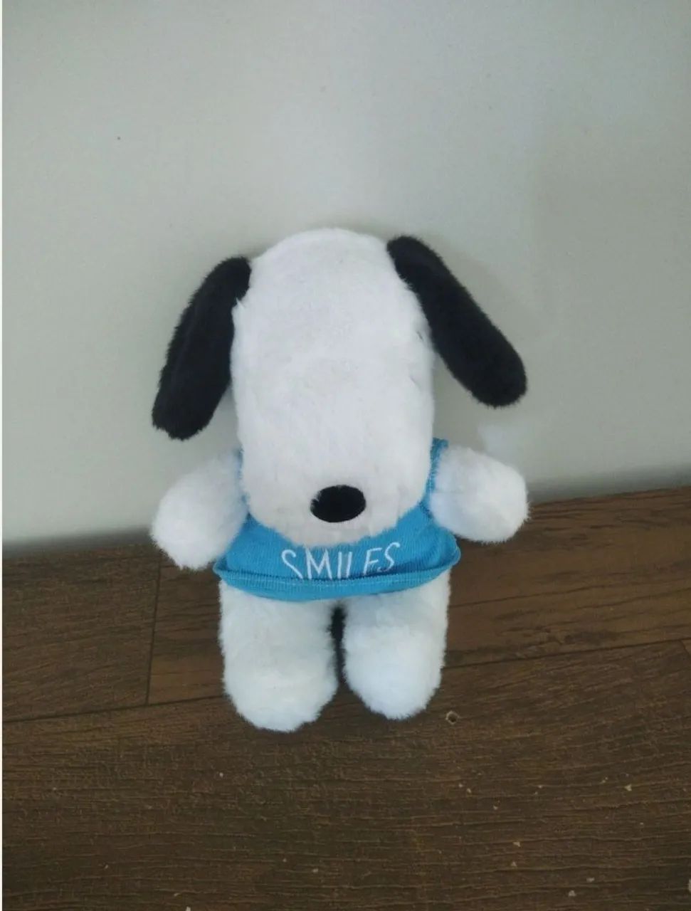 pelúcia snoopy com blusa azul - Foto 3