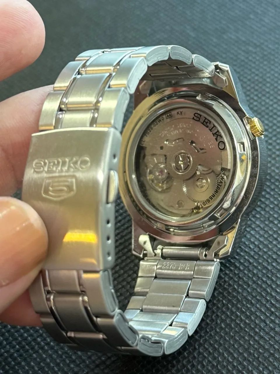 Seiko 5 Automatic, modelo masculino clássico - Foto 4