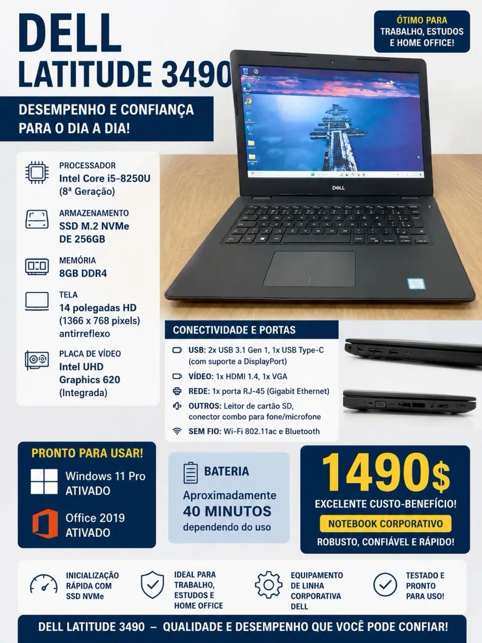 Dell Latitude 3490