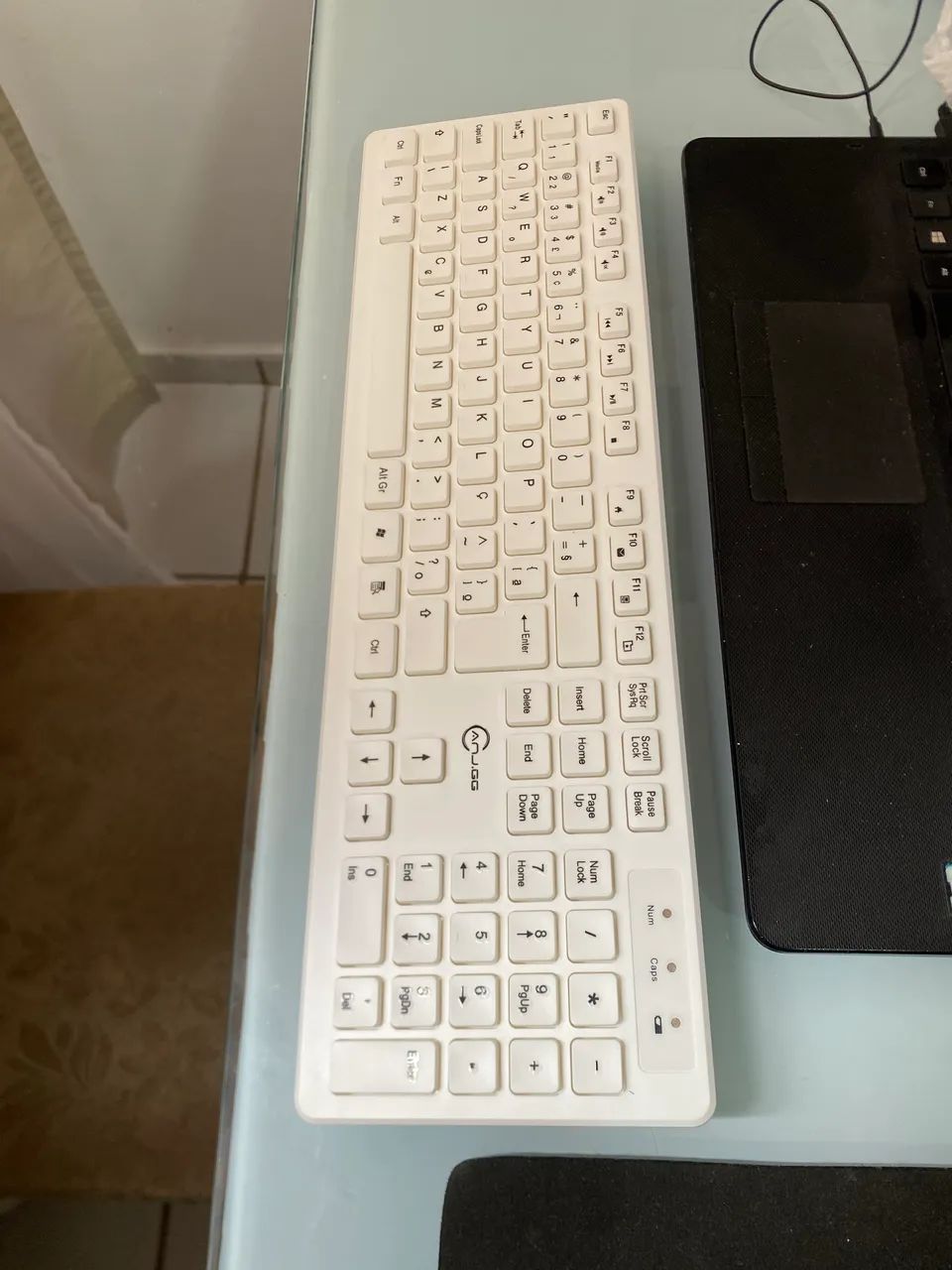 Kit teclado e mouse sem fio para computadores e notebook novo lacrado  - Foto 4