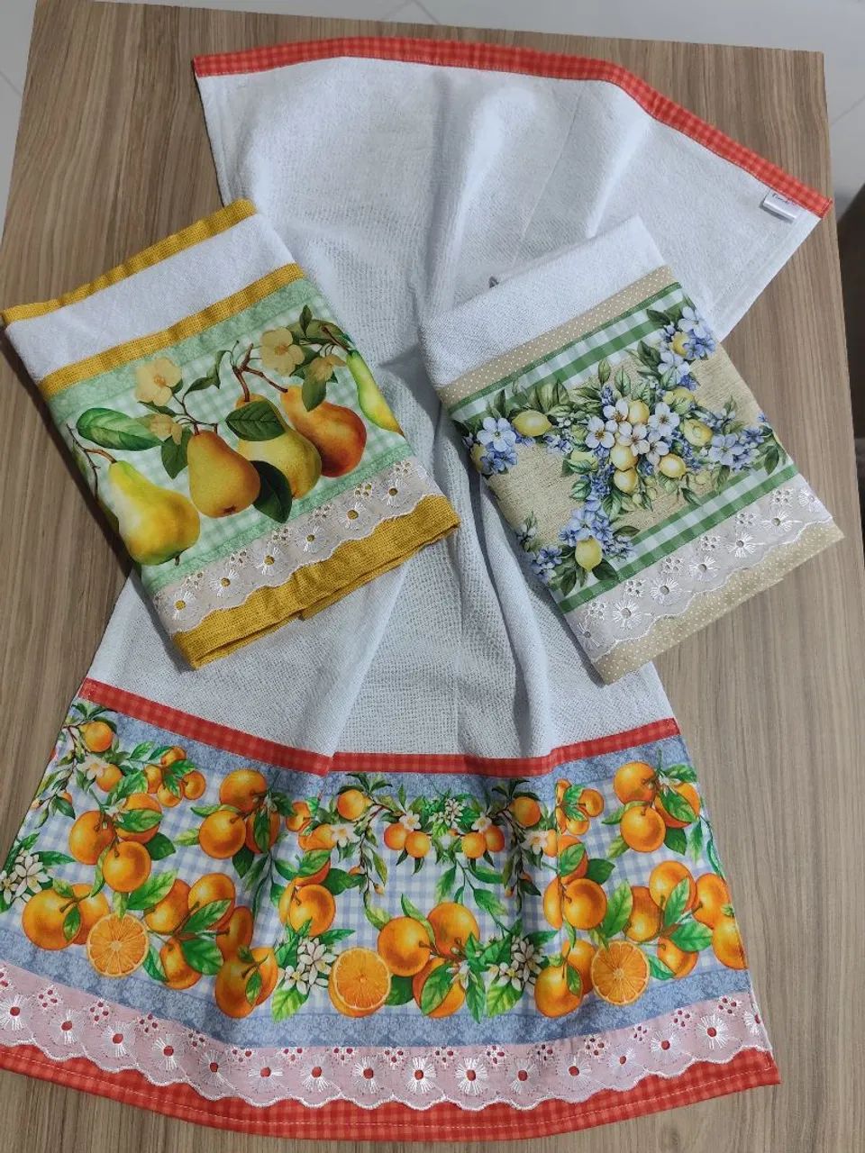Panos de Prato e Kits de Cozinha Artesanais ? - Foto 3