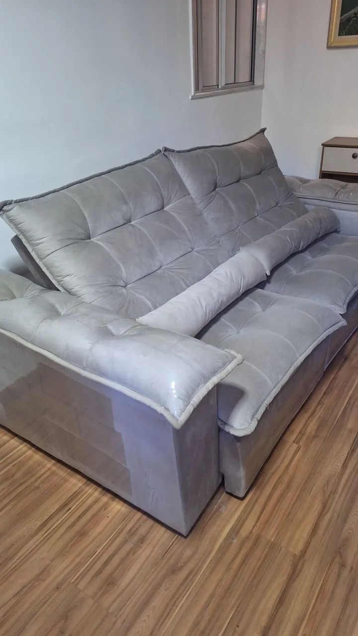 Sofá retrátil 2,30m - Foto 3