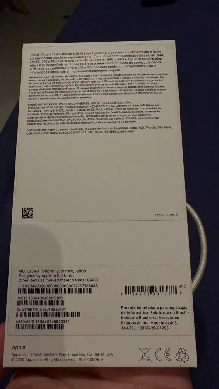 IPHONE 12 - Branco  - Foto 2