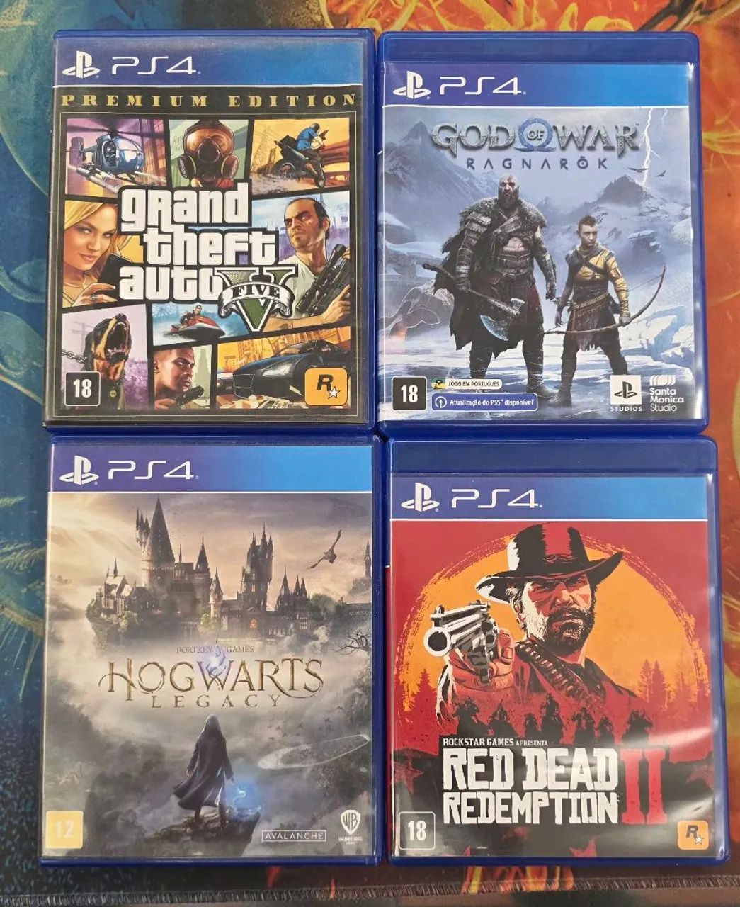 PS4 - JOGOS - SEMI-NOVOS. Temos LOJA FÍSICA!