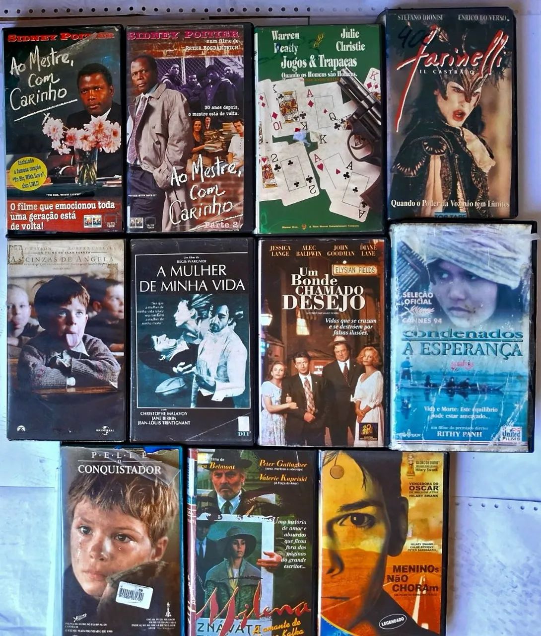 Fitas Vhs de Drama ( Lote)