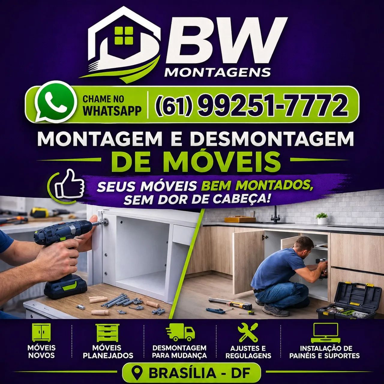 Montador de moveis! Em geral