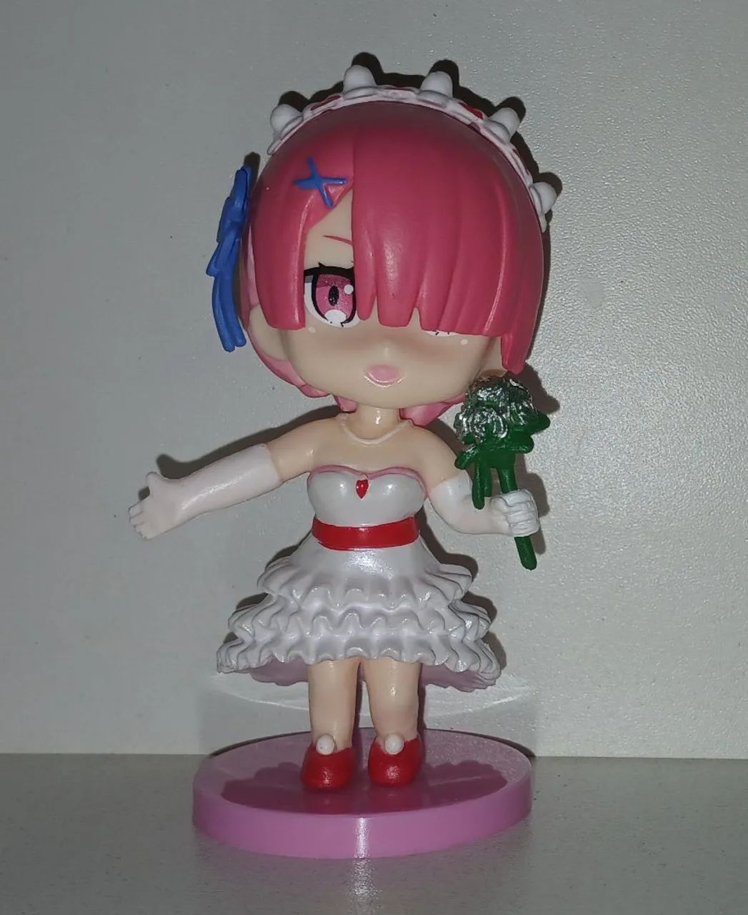 BONECA MINIATURA NOIVA RAM RE ZERO