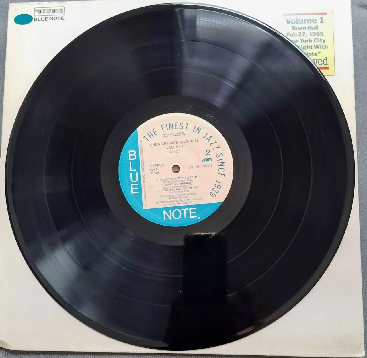 Discos de vinil"One Night With Blue Note" vol 1 e 2 - Foto 3