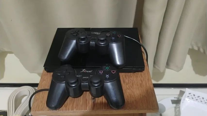 PS2 Completo + 2 Controles - Foto 2