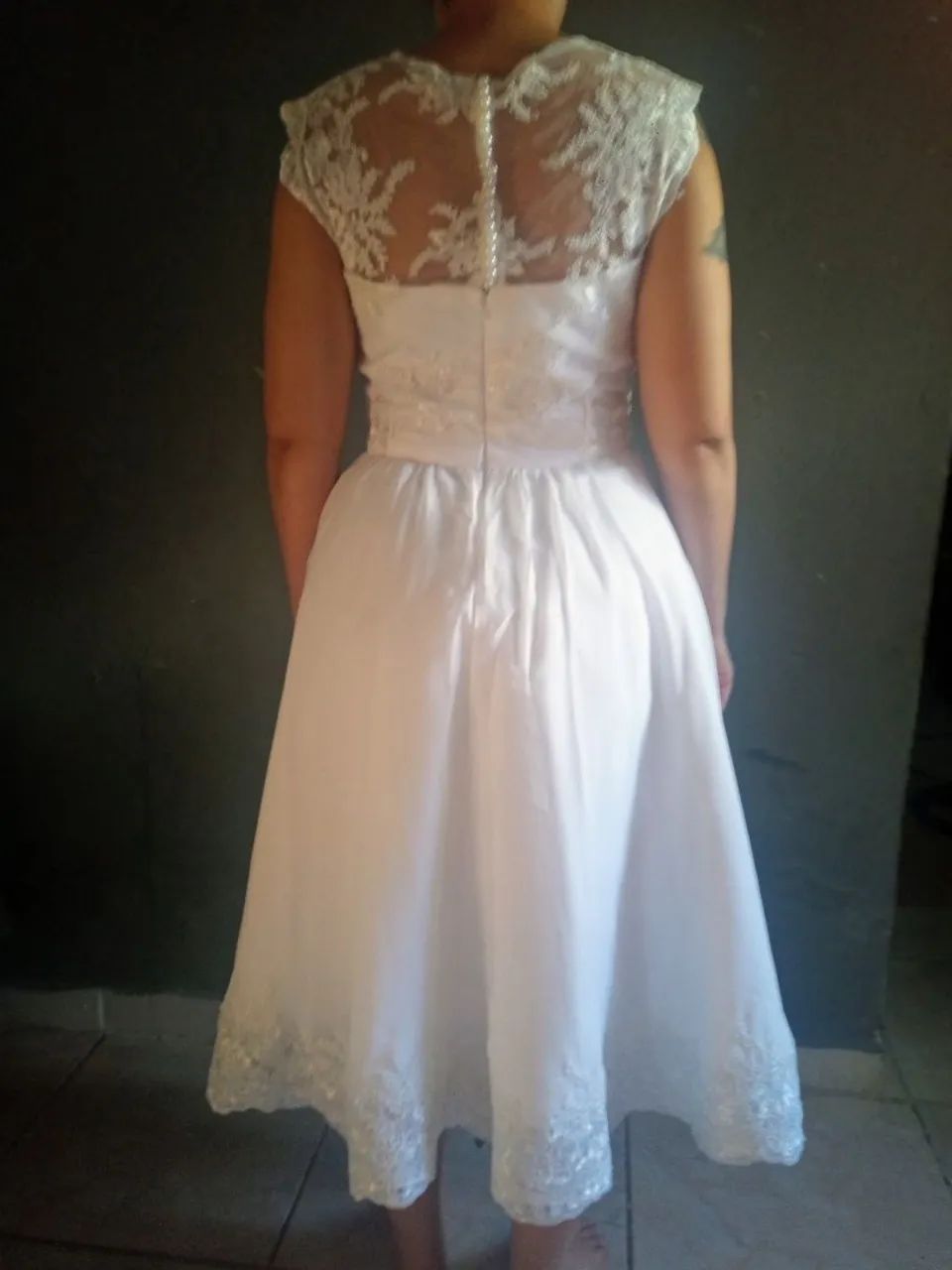 Vestido de Noiva Midi  - Foto 3