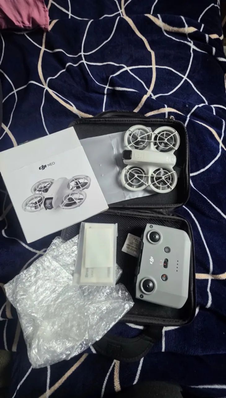 Drone DJI Neo  + Controle + 2 Baterias - Foto 2