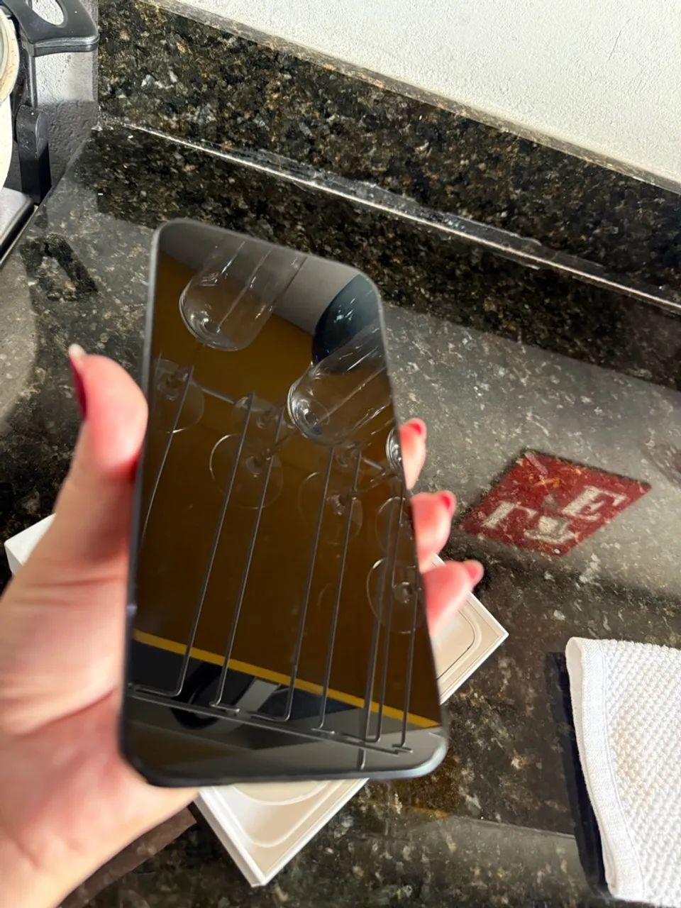 iPhone 15 Pro Max 256GB azul com caixa ANATEL - Foto 4