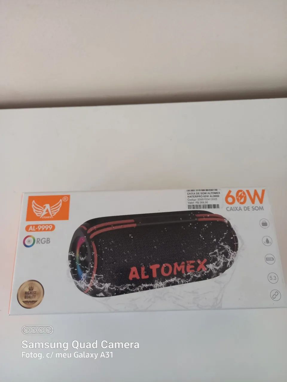 Caixa de som Altomex 