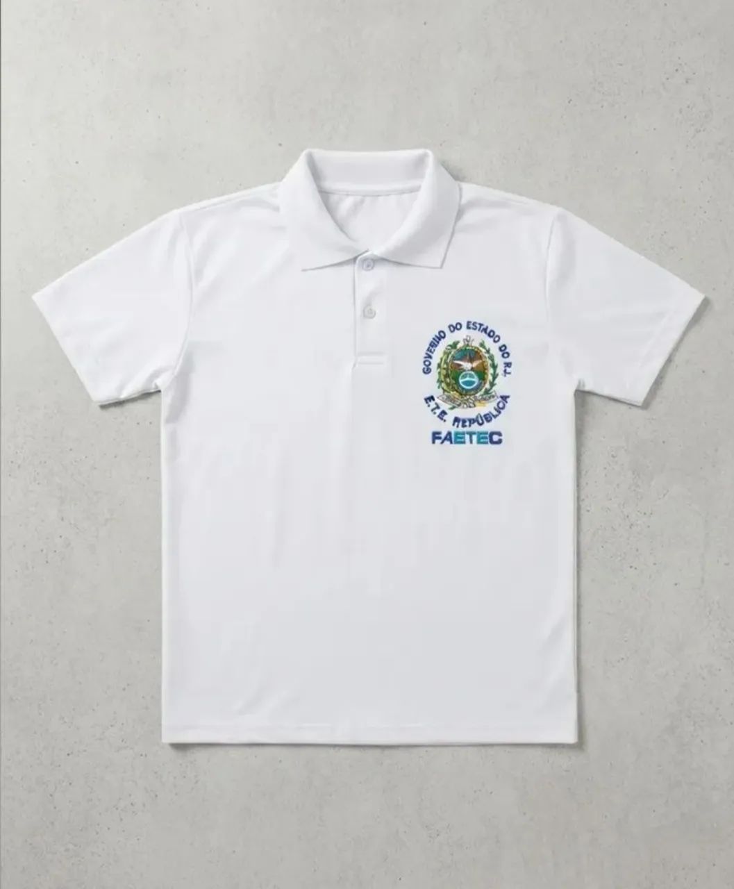 Camisa polo faetec  - Foto 2