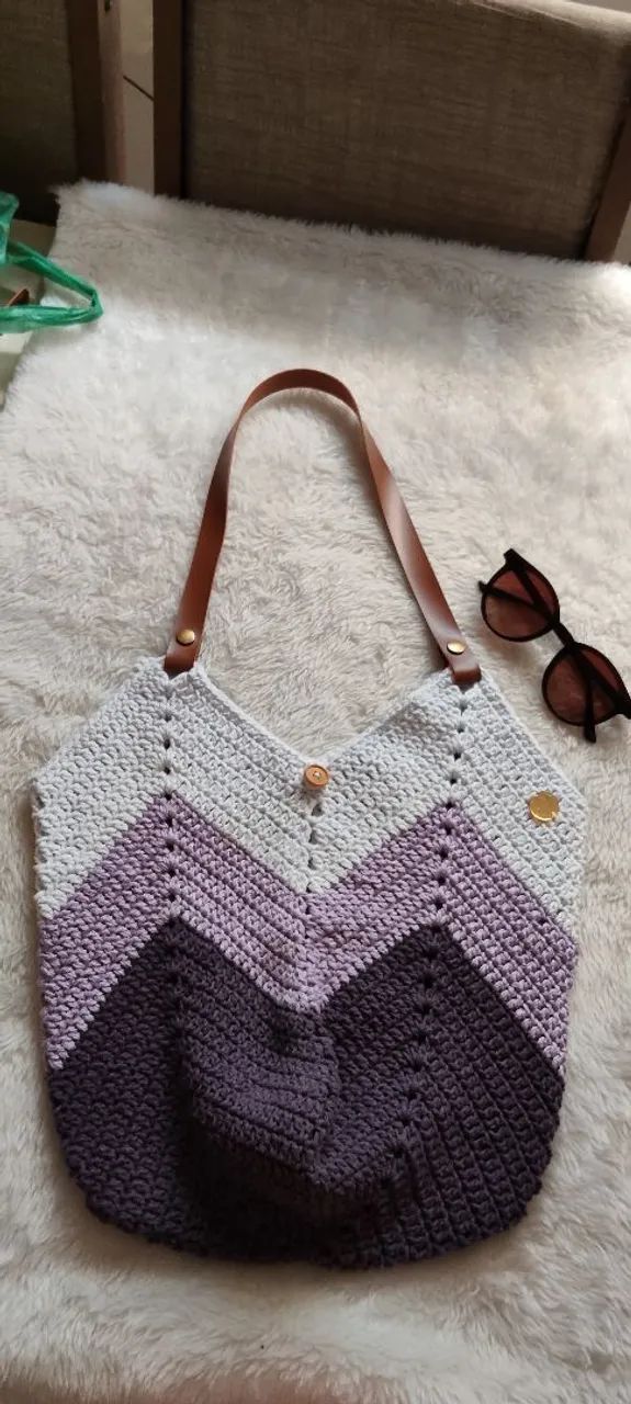 Bolsas de crochê ? - Foto 2
