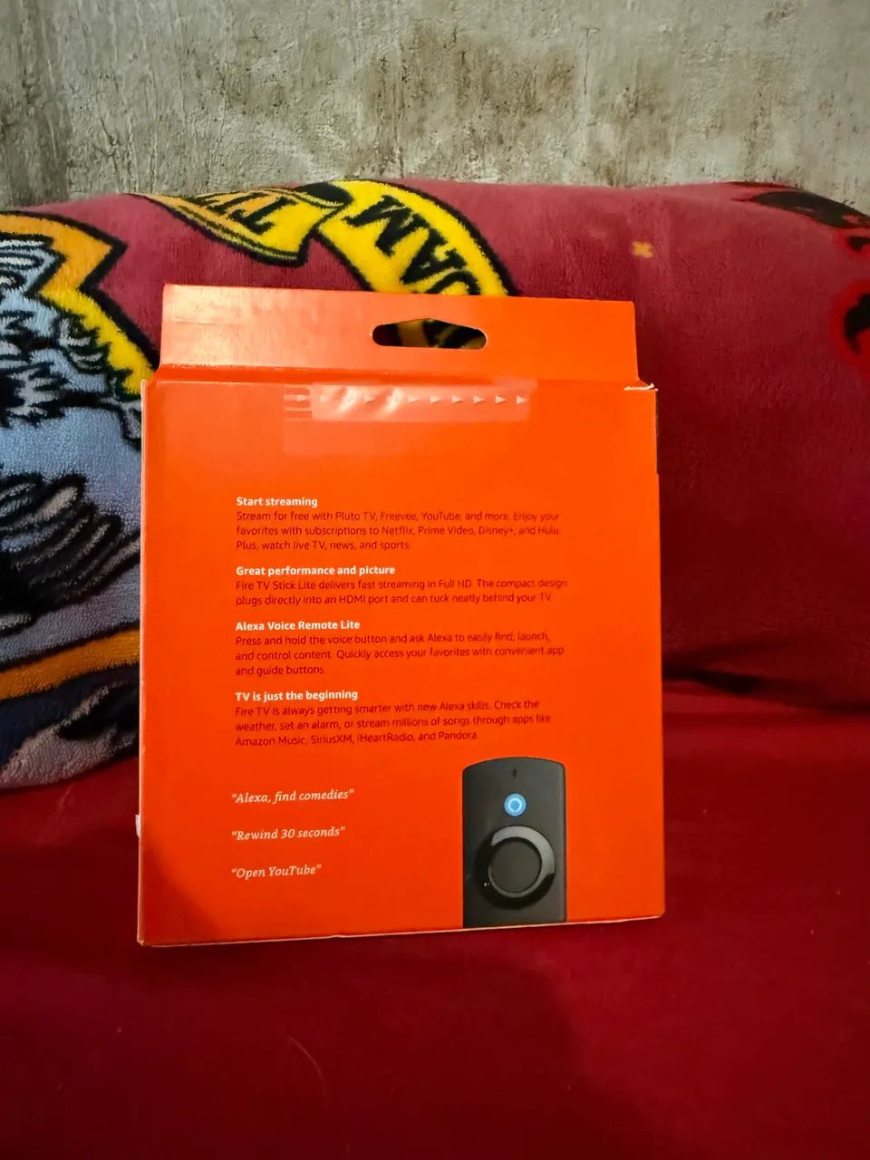 Fire Stick Amazon sem uso novo 