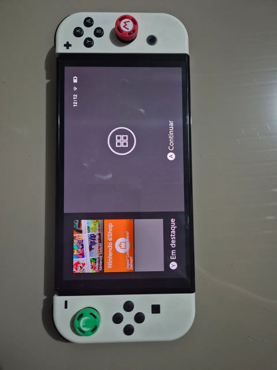 Nintendo Switch Oled Branco Desbloqueado
